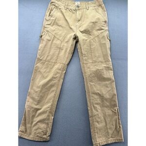 Red Head Pants Mens Sz 33x32 Khaki Tan Canvas Utility Work Field